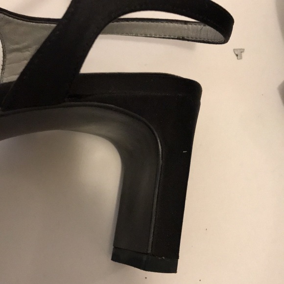 Hillard & Hanson “Augusta” Black Slingback Heels - Picture 7 of 17